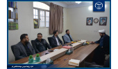 دیدار رییس جهاددانشگاهی استان قم با رئیس موسسه فقه الرضا(ع)/ گسترش همکاری های مشترک این دو مجموعه