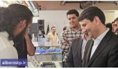 بازدید وزیر ارتباطات و فناوری اطلاعات از دستاوردها و محصولات یک شرکت دانشبنیان پارک علم و فناوری البرز جهاددانشگاهی